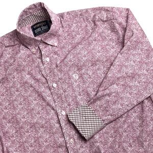 Wrangler‎ by George Strait waves Flip cuff Patterned western button down Men’s M